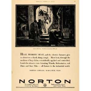  1929 Ad Norton Co. Grinding Wheels Machines Arthur Covey 