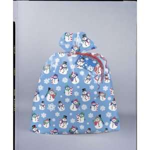  Christmas Jumbo Plastic Gift Bag Snowman Design 36 x 44 