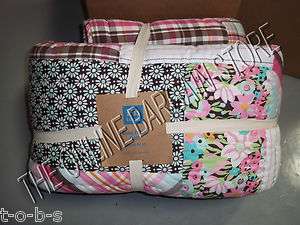   Barn Teen Boho Patch Patchwork Bed Dorm Quilt Full Queen FQ Twin Pink