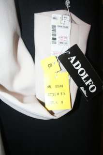  ADOLFO Jacket & Skirt Biege Work Business Womens size 8 $AVE  