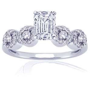   Diamond Engagement Ring FLAWLESS GIA Fascinating Diamonds Jewelry