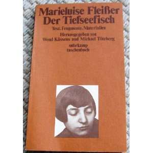   ) (German Edition) (9783518371831) Marieluise Fleisser Books