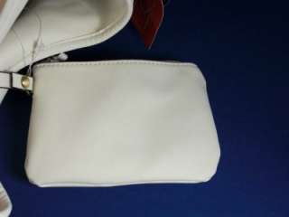 Style & Co White Leather Like Starry Shoulder Bag  
