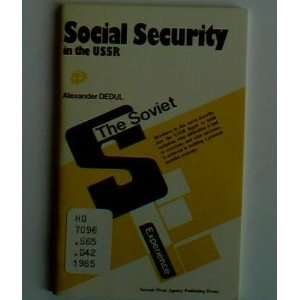  Social security in the USSR Alexander Dedul Books