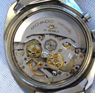   100% Original Movado Chronograph Datchron HS 360 Stainless Steel Look
