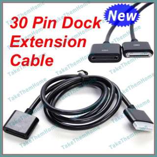 30 PIN Dock Extension Male to Female Cable For Apple iPod iPhone 3G 
