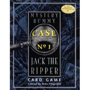  Mystery Rummy Case No 1 Jack the Ripper Card Game 