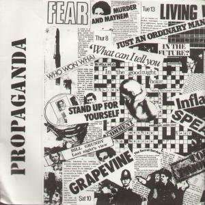   HOUR 7 INCH (7 VINYL 45) UK INDEX 1980 PROPAGANDA (PUNK) Music
