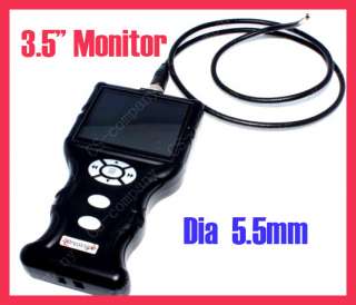 5mm 3.5 Tube Borescope Camera Monitor+CCTV Tester  