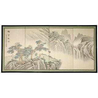 Asian Décor & Gifts   36 x 72 Mountain of Knowledge Chinese Brush 