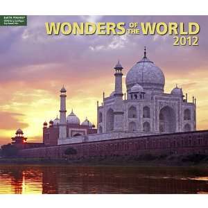    WONDERS OF THE WORLD DELUXE Wall Calendar 2012