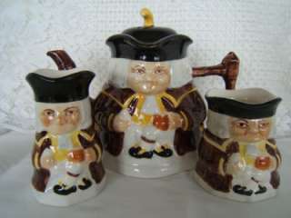   Tea Pot, Sugar, and Creamer Set by Price Kensington England  