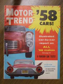   SEPTEMBER 1957 ILLUSTRATED CAR BY CAR REPORT ON ALL 58 MAKES  
