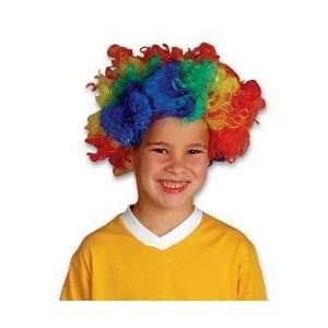  Rainbow Clown Wig Toys & Games