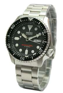 Seiko Automatic Scuba Divers Solid Oyster Mens Watch SKX007J JAPAN 