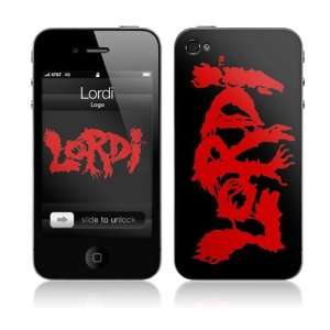  Music Skins MS LORD10133 iPhone 4  Lordi  Logo Skin Electronics