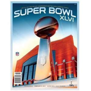 Superbowl Super Bowl XLVI 46 Official Program New York Giants New 