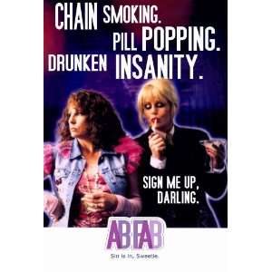  Absolutely Fabulous Movie Poster (27 x 40 Inches   69cm x 