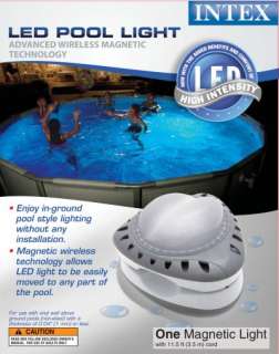 INTEX Above Ground LED Magnetic Swimming Pool Light  