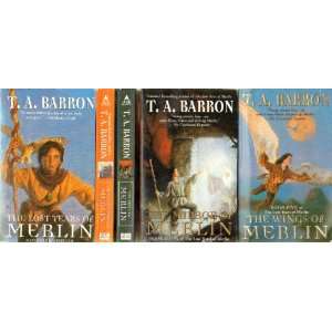   ; Wings (Lost Years of Merlin, 1, 2, 3, 4, 5) T.A. Barron Books