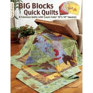  Design Originals   Big Blocks Quick Quilts Arts, Crafts 