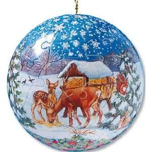  Ravensburger Christmas Tree Ornament Puzzleball 60 Pc 