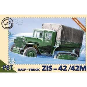  PST 1/72 ZIS 42/42M Half Truck Kit Toys & Games