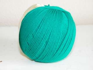 Color 985 Baruffa Aerobic Merino Wool Yarn Teal Green 4819  
