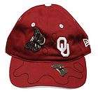 new era oklahoma sooners youth girl butterfly hat cap expedited