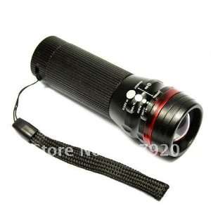  240lum cree q5 wc q4 led light flashlight torch+holster 
