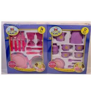    Just Like Home 2 Play Dishes Sets Dinner & Tea Party Toys & Games