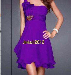 New Cute Elegant Fancy Womens Bridesmaid/Evening Party Gown Cocktail 