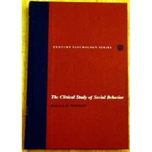   behavior (The Century psychology series) Donald R Peterson Books