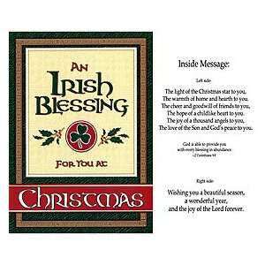  Abbey Press Christmas Card/ An Irish Blessing * 53199T(AU 
