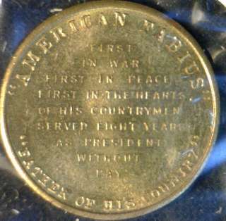 George Washington MINT Version #2 Commemorative Bronze Medal   Token 