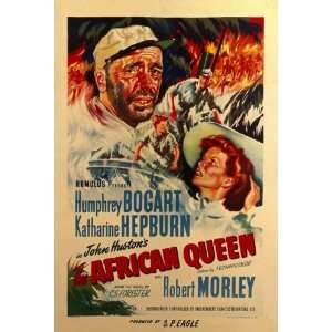  The African Queen Movie Poster (11 x 17 Inches   28cm x 
