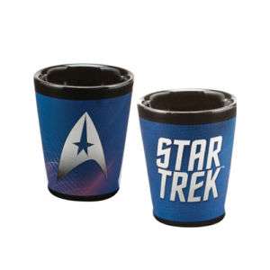 Classic Star Trek Command Logo Name Ceramic Shot Glass  