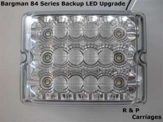 Bargman 84 series LED Clear White Backup (upgrade) 47 84 026 