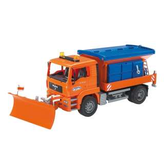 BRUDER MAN SNOW PLOW TRUCK NEW IN BOX GERMANY MADE  