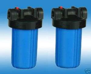 10 Big Blue 2 Water Filter Housing Whole House Pool RO  