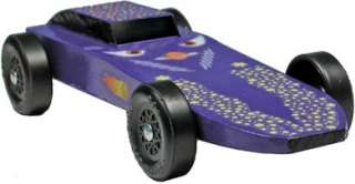 Pinewood Derby Car Comet Pre Cut Car Block   Weighted  