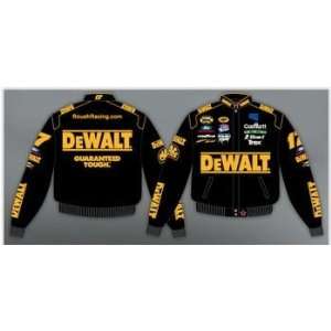  Matt Kenseth Dewalt Black Uniform Jacket Sports 