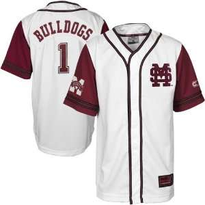  Mississippi State Bulldogs White Bullpen Baseball Jersey 