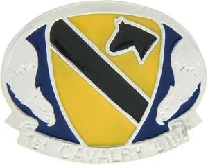 US Army 1st Cavalry Division Belt Buckle  