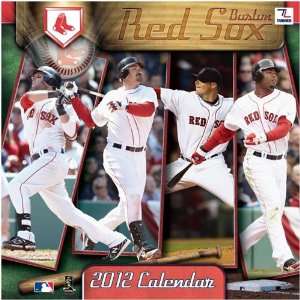  Boston Red Sox 2012 Wall Calendar 12 X 12 Office 