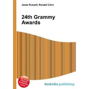  24th Grammy Awards Ronald Cohn Jesse Russell Books