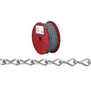 Campbell 0724027 Low Carbon Steel Single Jack Chain, Zinc plated, #16 