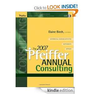 The 2007 Pfeiffer Annual Consulting (J B Pfeiffer Annual Vol1 