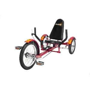 Mobo Triton (Red) Ultimate Three Wheeled Cruiser  Sports 