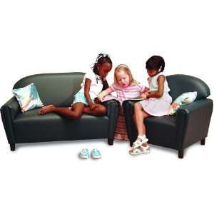  Vinyl School Age Furniture Chair   Blue Furniture & Decor